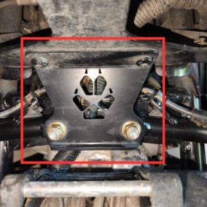 Alternative view of CanAm Outlander XMR G3 2025+ ESIMESTE ÕÕTSHOOBADE TUGEVAD KINNITUSED
