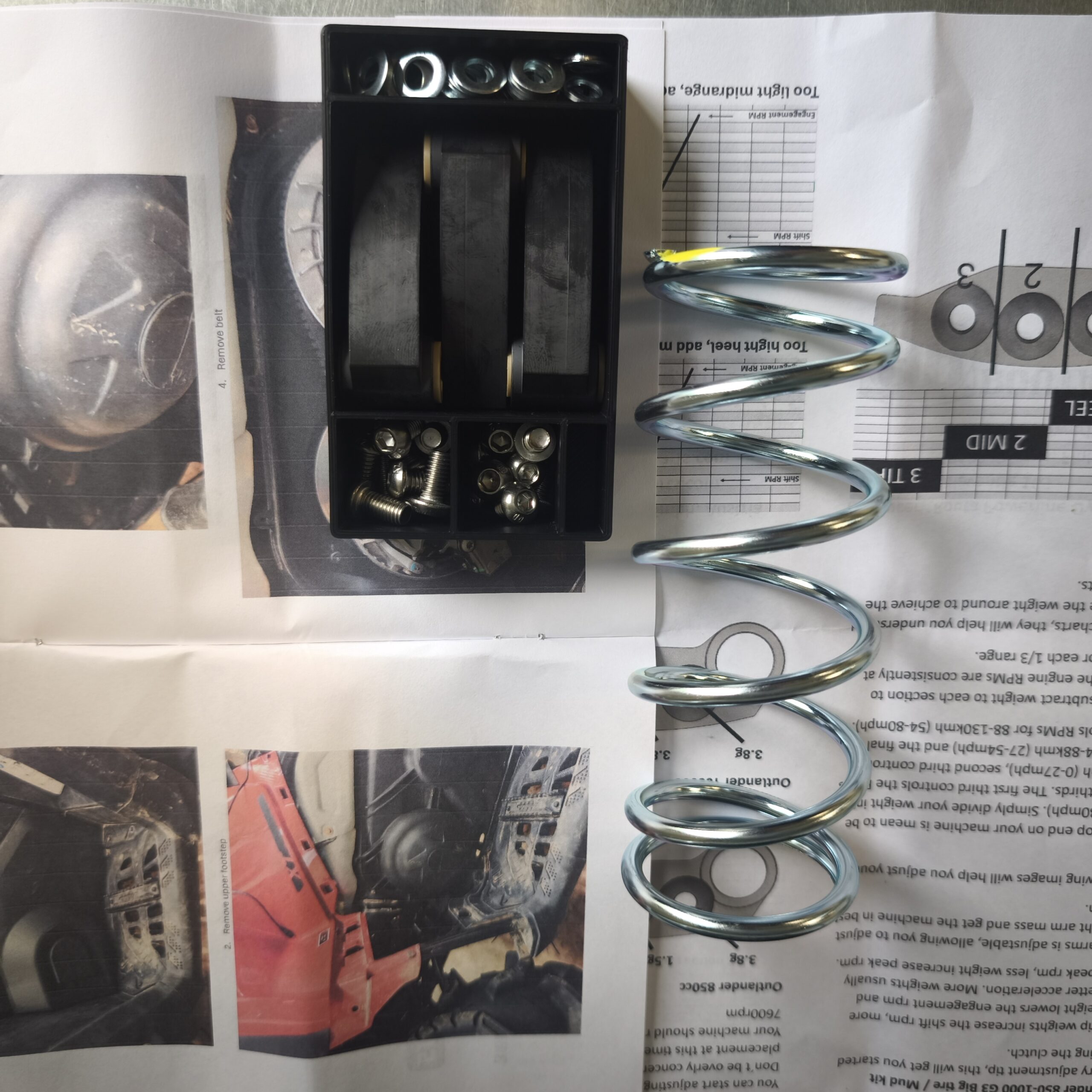 CanAm G3 1000 CVT Mud stage2 Kit reguleeritav - Image 2